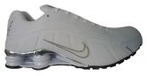 Tênis Nike Shox R4 cromado Branco MOD:01