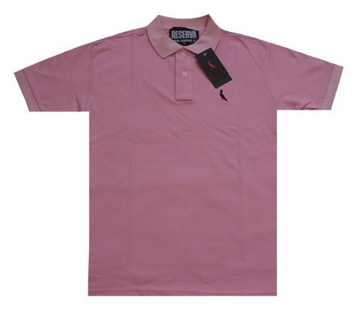 Camisa Polo Reserva Rosa Bebê